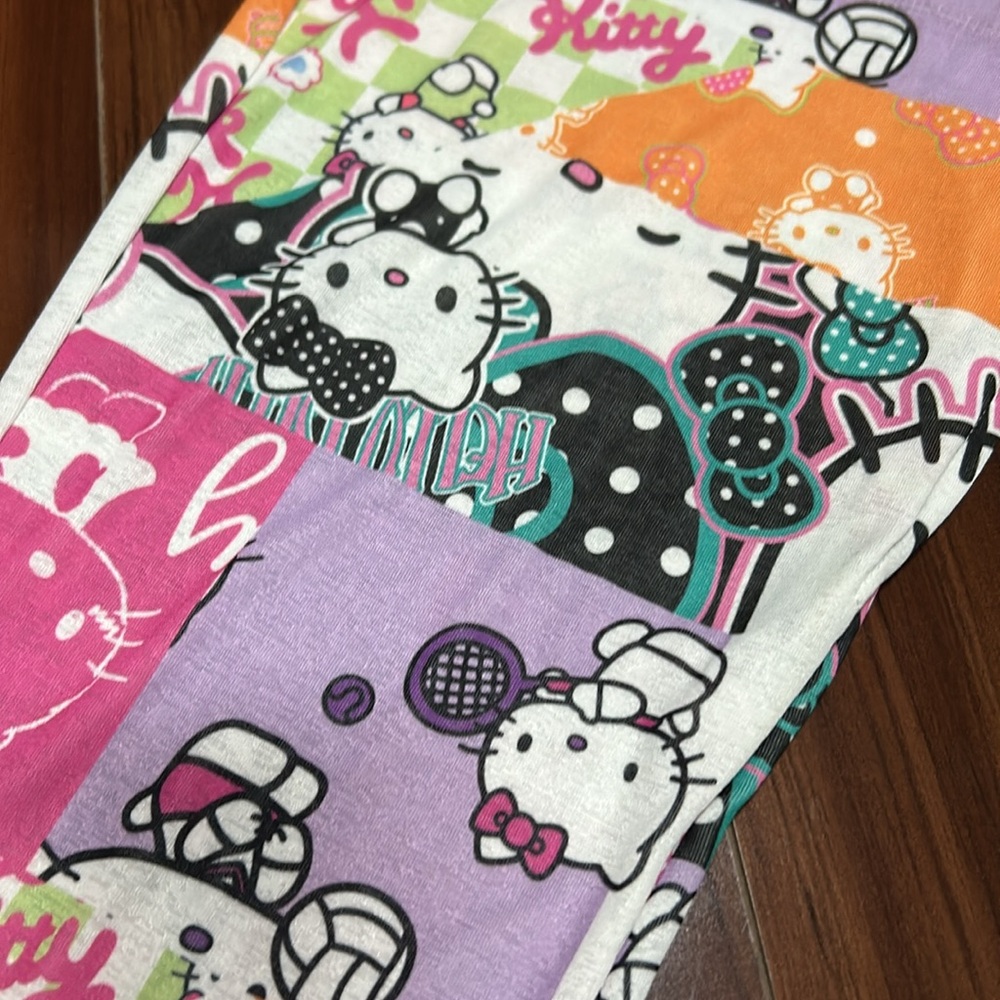 Size 8 hello kitty new girl order bell bottom flare pants - Picture 5 of 6